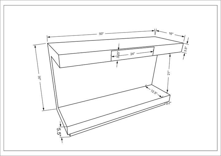 Cobain Console Table