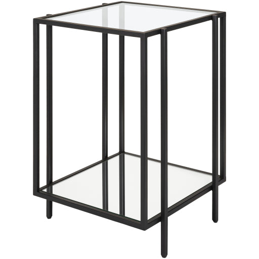 Sophia Modern Mirrored Accent Table
