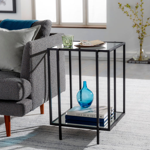 Sophia Modern Mirrored Accent Table