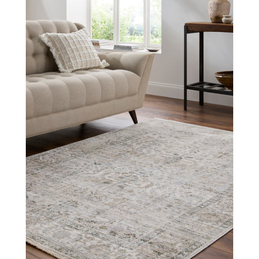 Edmonton Elegant Ornate Machine Woven Rug