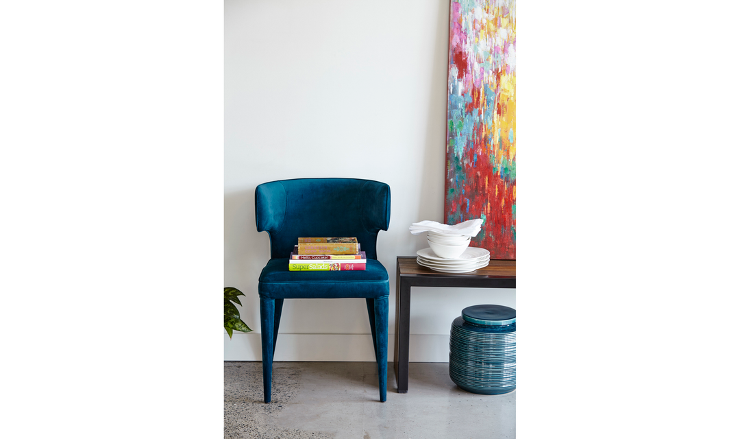 Nate Teal Dining Chair