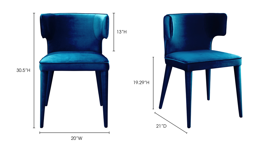 Nate Teal Dining Chair