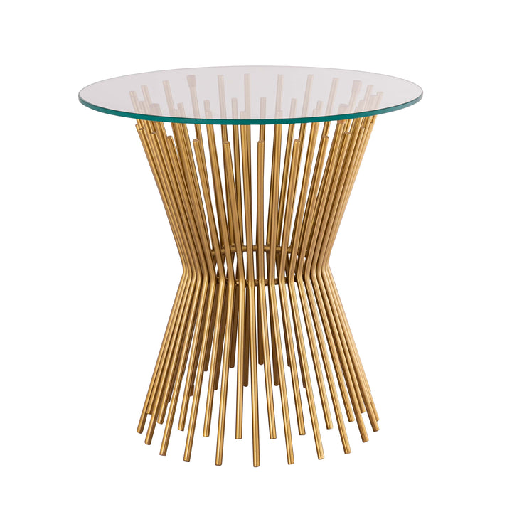 Eira Glass Accent Table