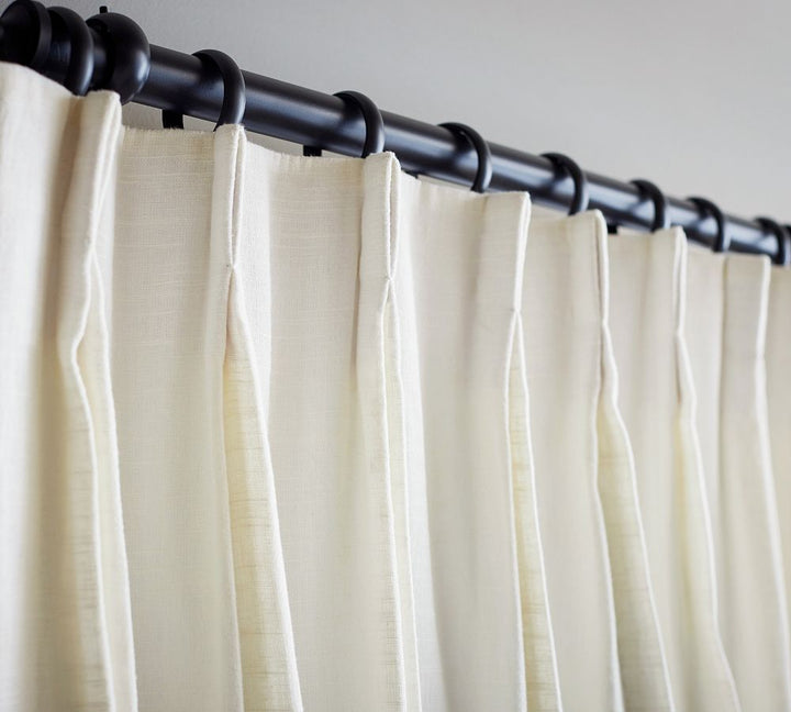 Emery Linen Pinch Pleat Curtain