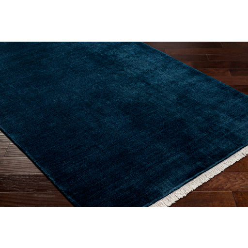 Evergreen Elegance Handcrafted Rug