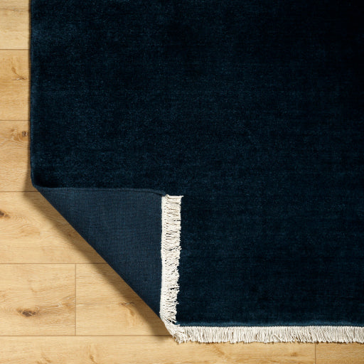Evergreen Elegance Handcrafted Rug