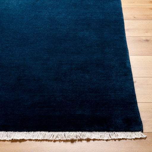 Evergreen Elegance Handcrafted Rug