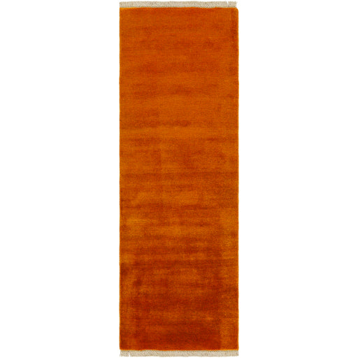 Evergreen Elegance Handcrafted Runner Rug