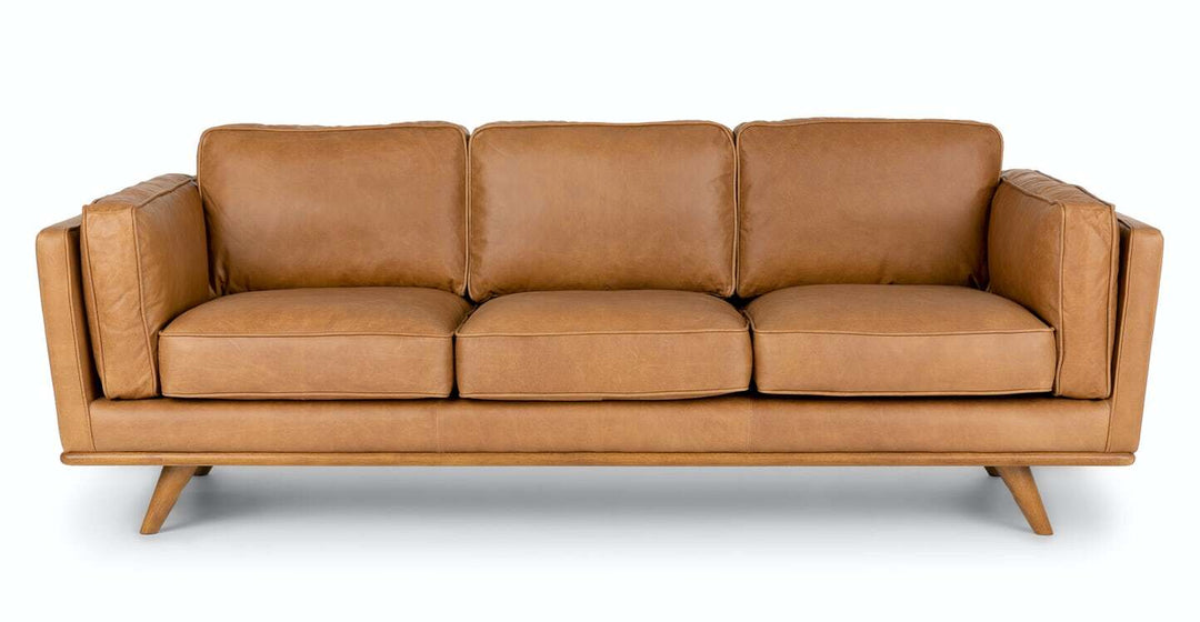 Timber Charme Tan Sofa