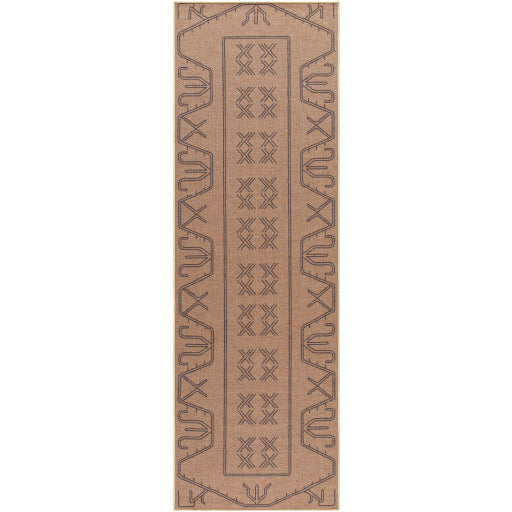 Ez Jute Elaborate Elegance Machine Woven Runner Rug