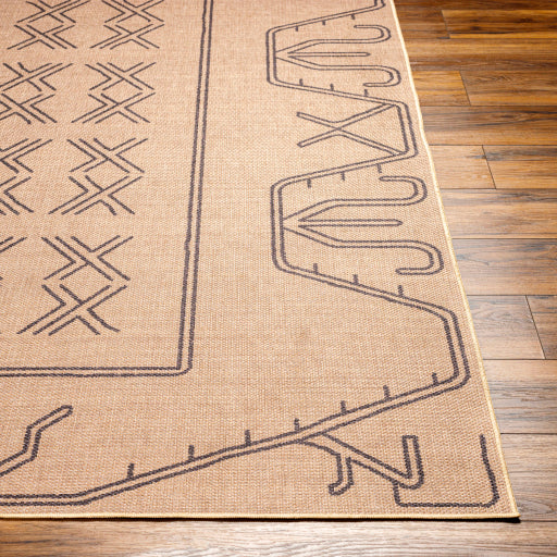 Ez Jute Elaborate Elegance Machine Woven Runner Rug