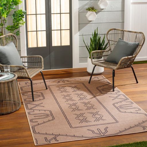 Ez Jute Elaborate Elegance Machine Woven Runner Rug