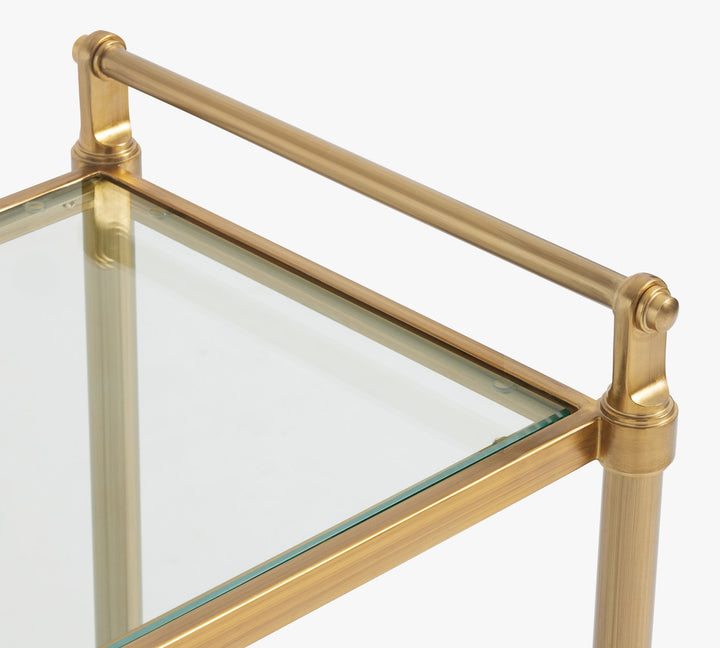 Skylar Metal Bar Cart