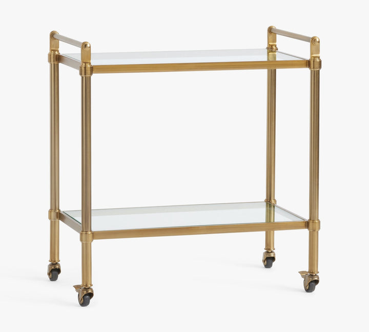 Skylar Metal Bar Cart