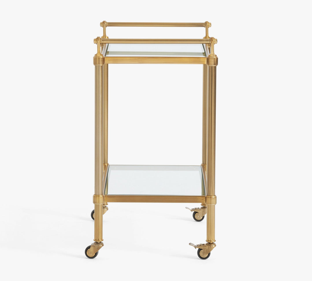 Skylar Metal Bar Cart
