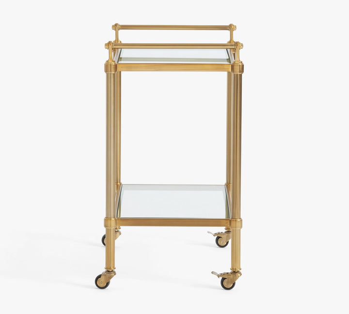 Skylar Metal Bar Cart