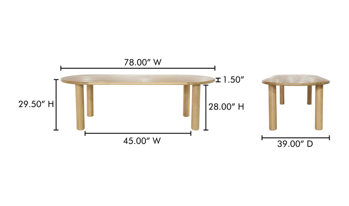 Milet Dining Table - Small