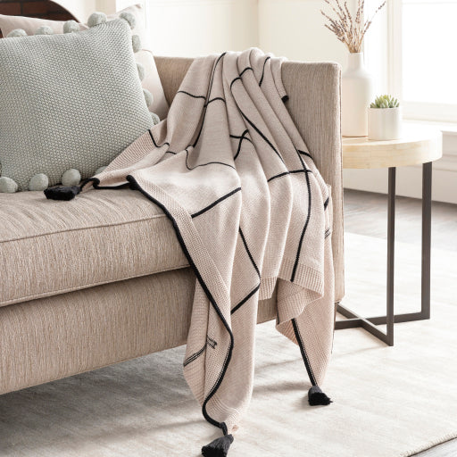 Cozy Knitted Flicker Throw