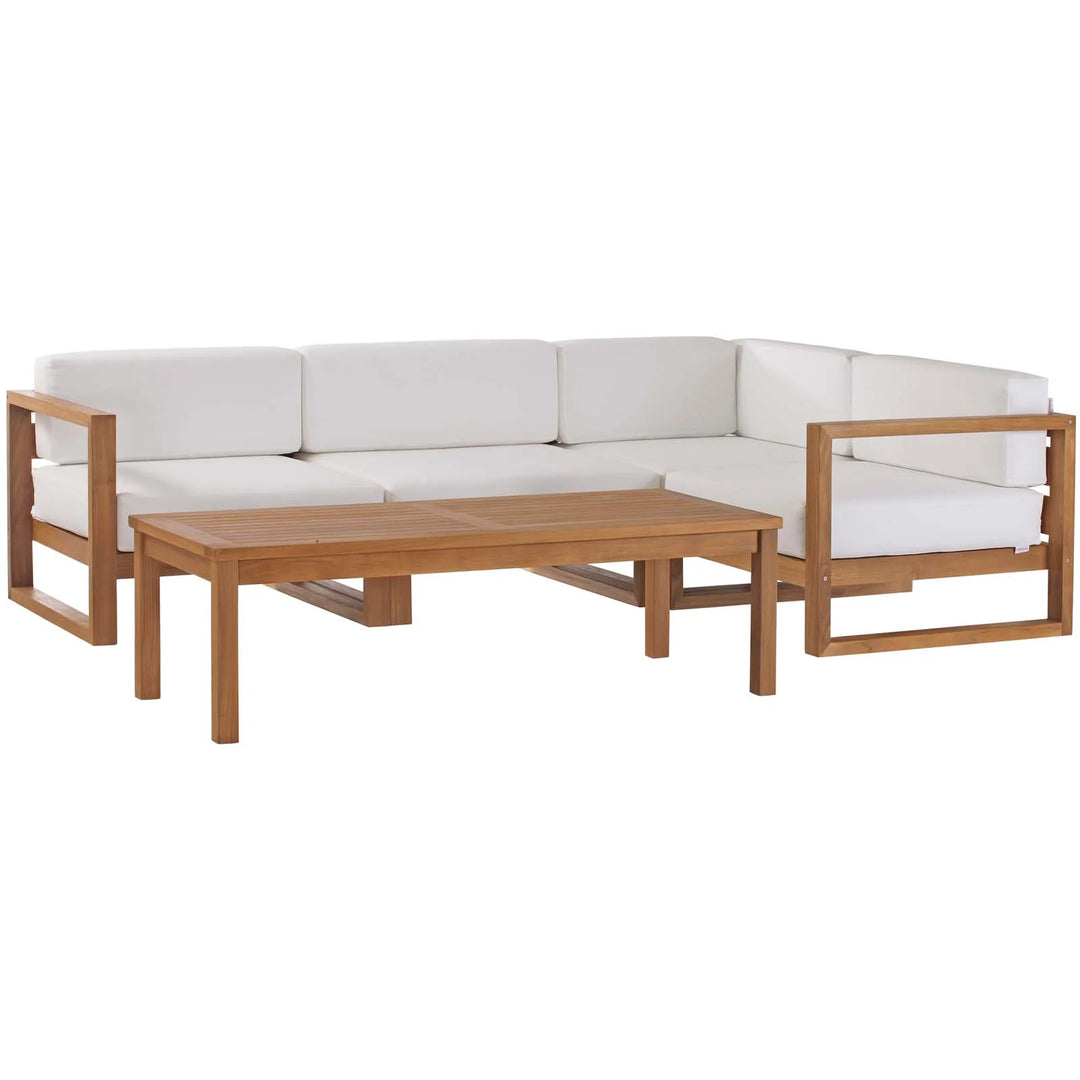 Urie Outdoor 5 Piece Sectional