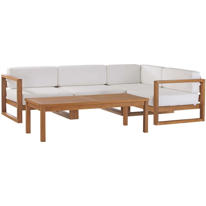 Urie Outdoor 5 Piece Sectional