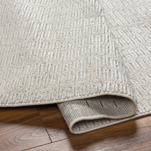 Finland Floral Motif Machine Woven Rug