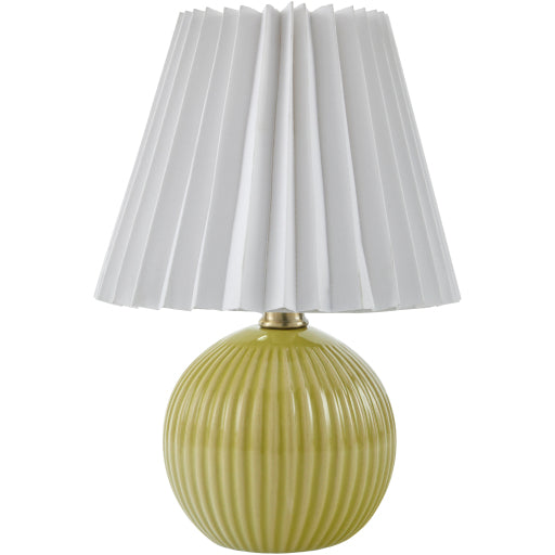 Innova White Ceramic Accent Lamp