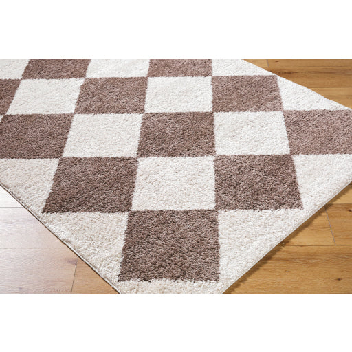 Fossay Square Swirl FSG-2323 Machine Woven Rug