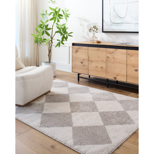 Fossay Shag Floor Square