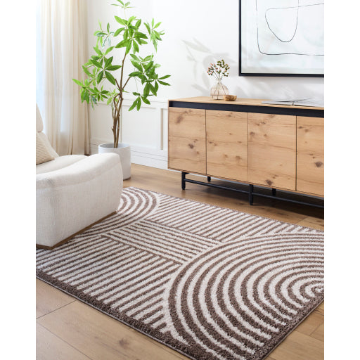 Fossay Shimmer Swirl FSG Machine Woven Rug