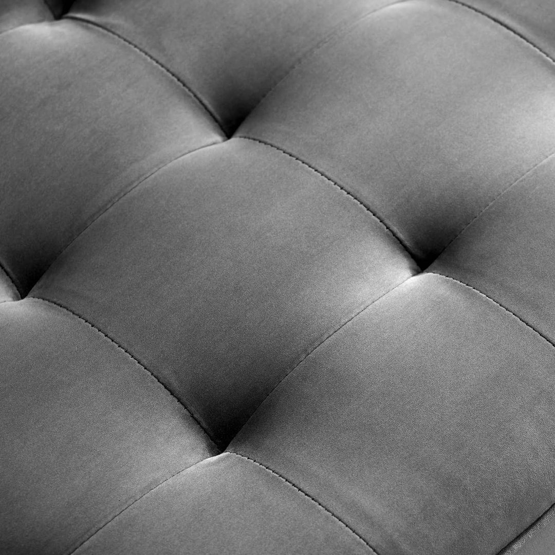 Alvour Performance Velvet Sofa - Gray