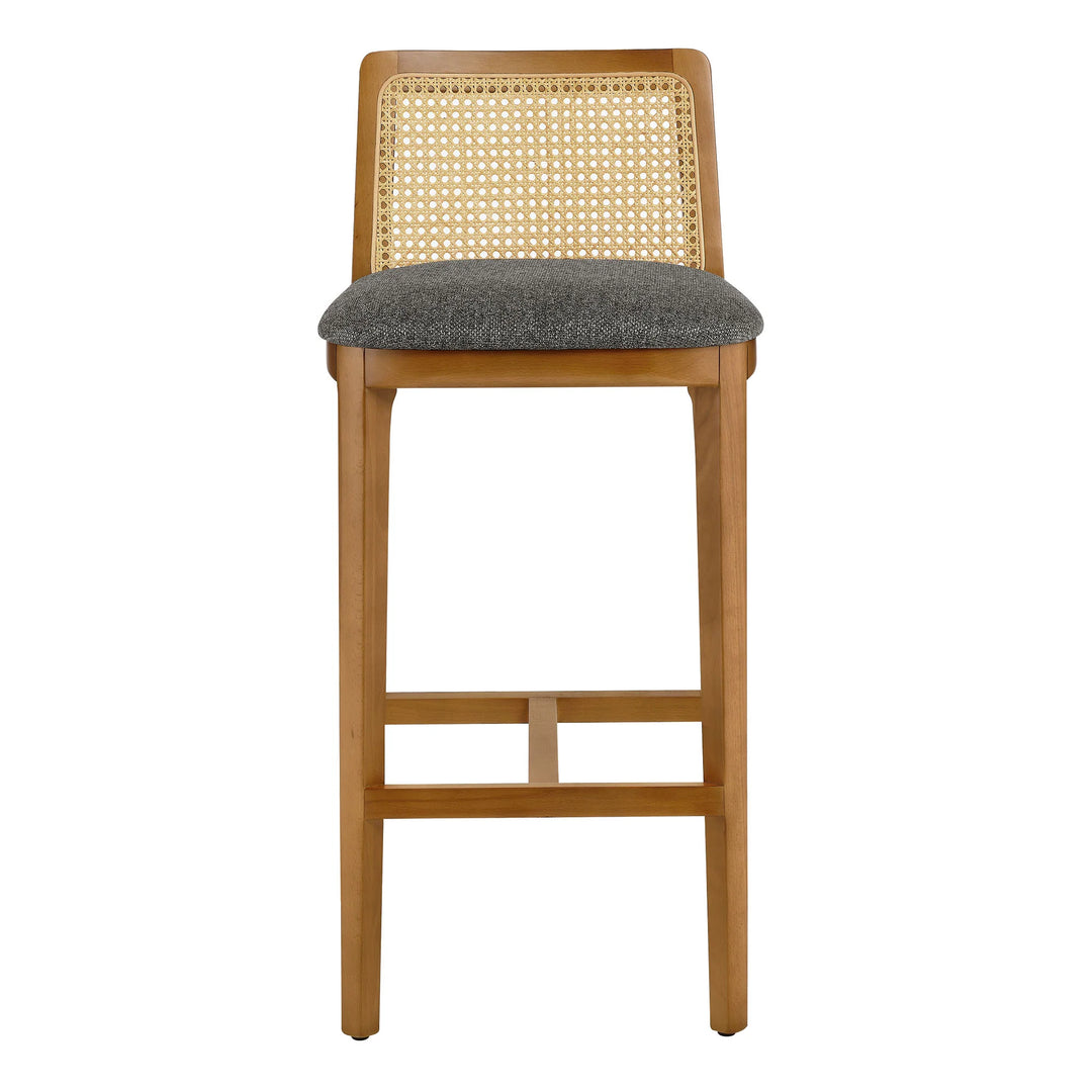 Cana Honey and Gray Bar Stool