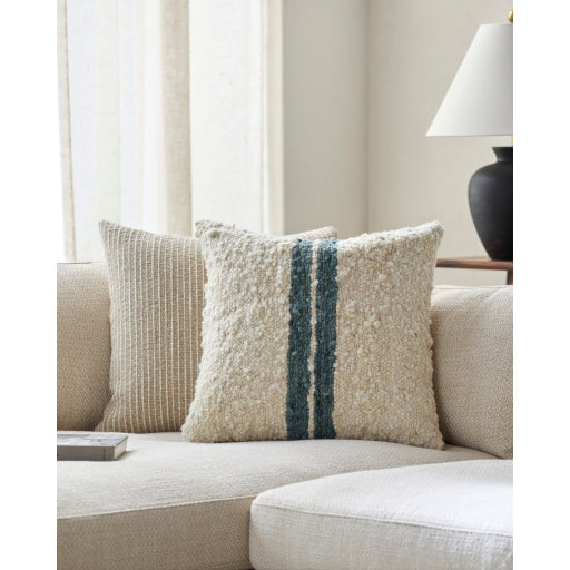 Elegance Accents 18'' Wool Cotton Blend Pillow
