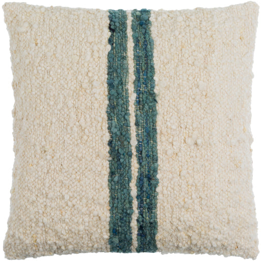 Elegance Accents 18'' Wool Cotton Blend Pillow