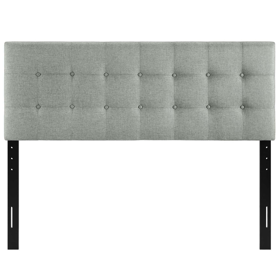 Yulum Upholstered Gray Headboard - Queen