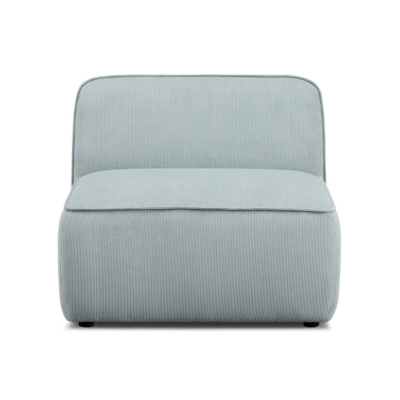 Travis Performance Corduroy Velvet Armless Chair