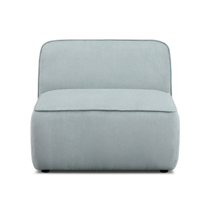 Travis Performance Corduroy Velvet Armless Chair