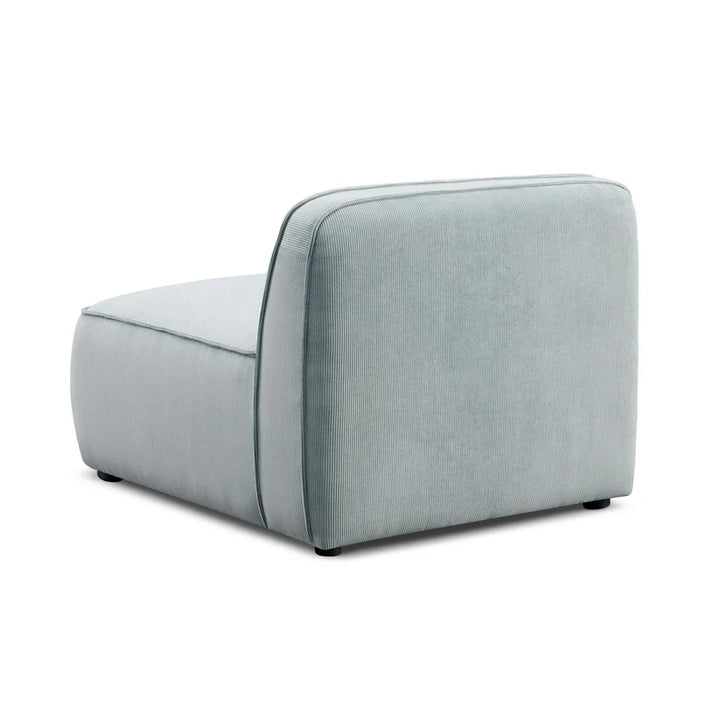 Travis Performance Corduroy Velvet Armless Chair