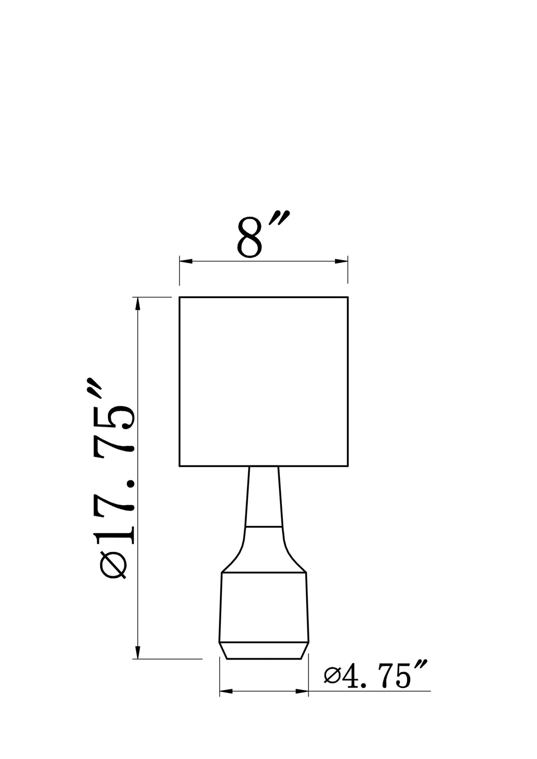 Kenri Gray Table Lamp