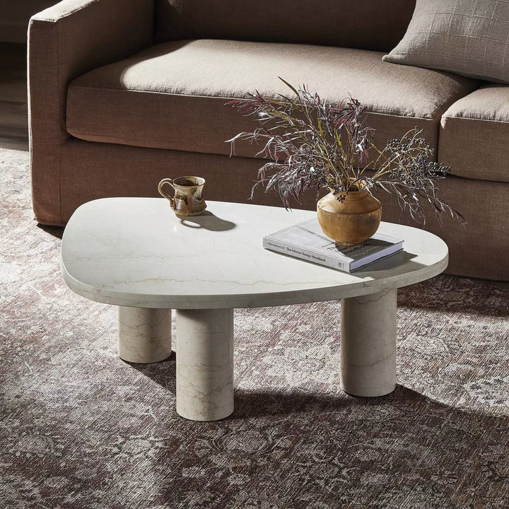 Zen Cream Small Coffee Table