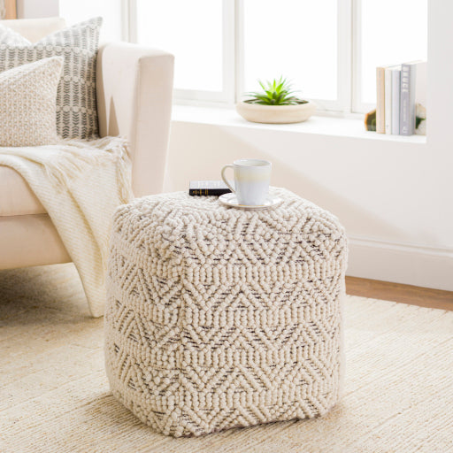 Cosy Comfort 18 Inch Cottage Pouf