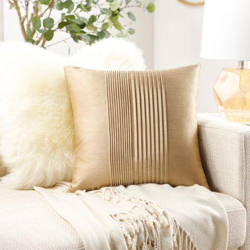 Timeless Elegance Pleated Pillow Cover