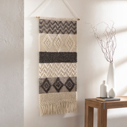 Scandinavian Modern Decor - Hygge Wool Wall Hanging