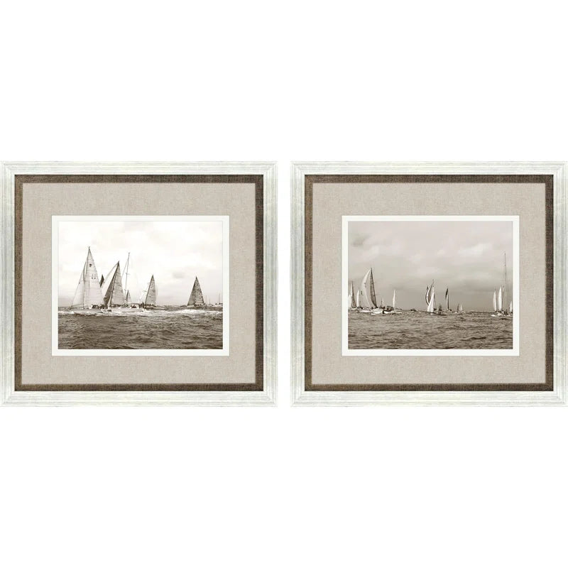 Paragon Regatta I S/2 Print by Libby Langdon Paragon (Set of 2)