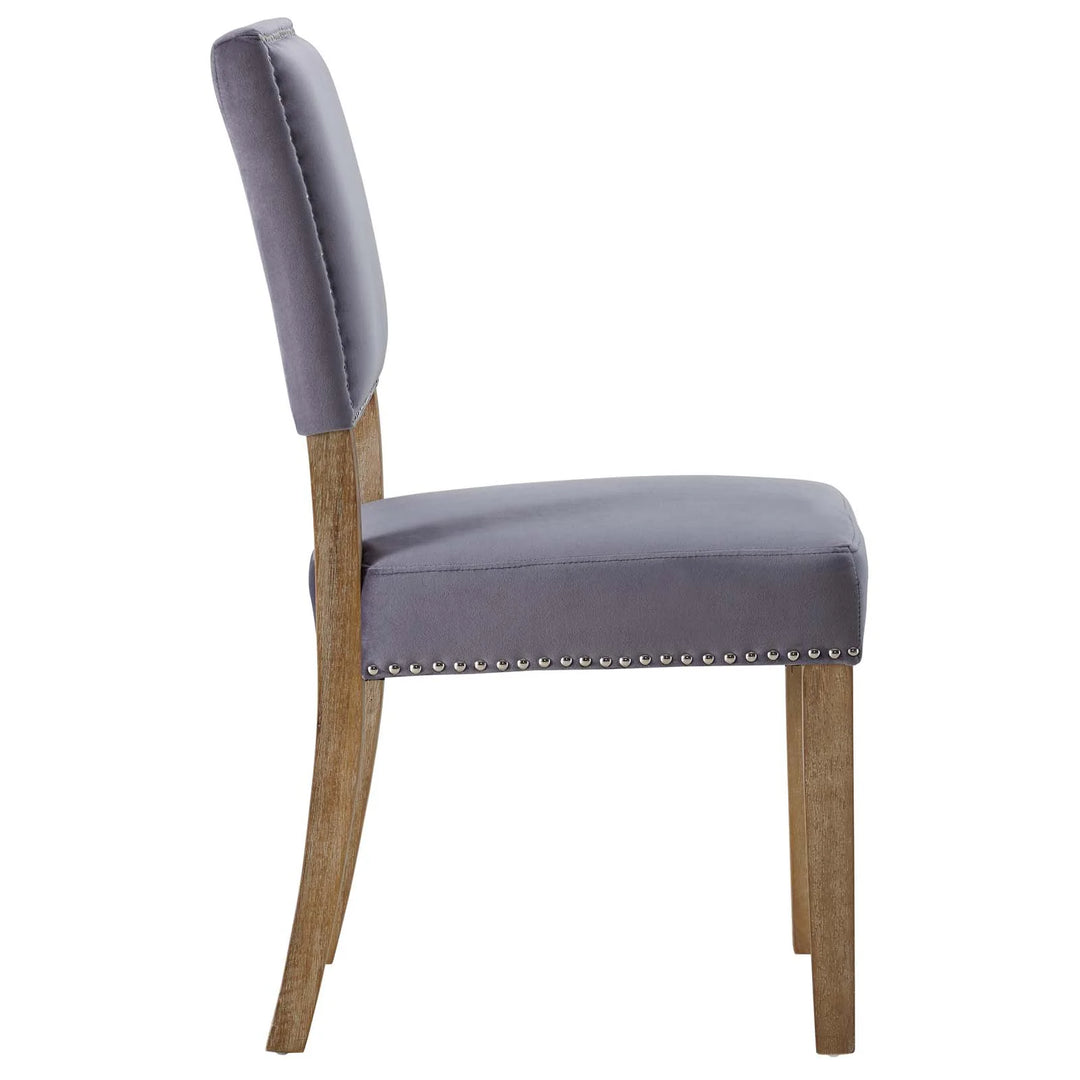 Bolgie Wood Dining Chair - Gray