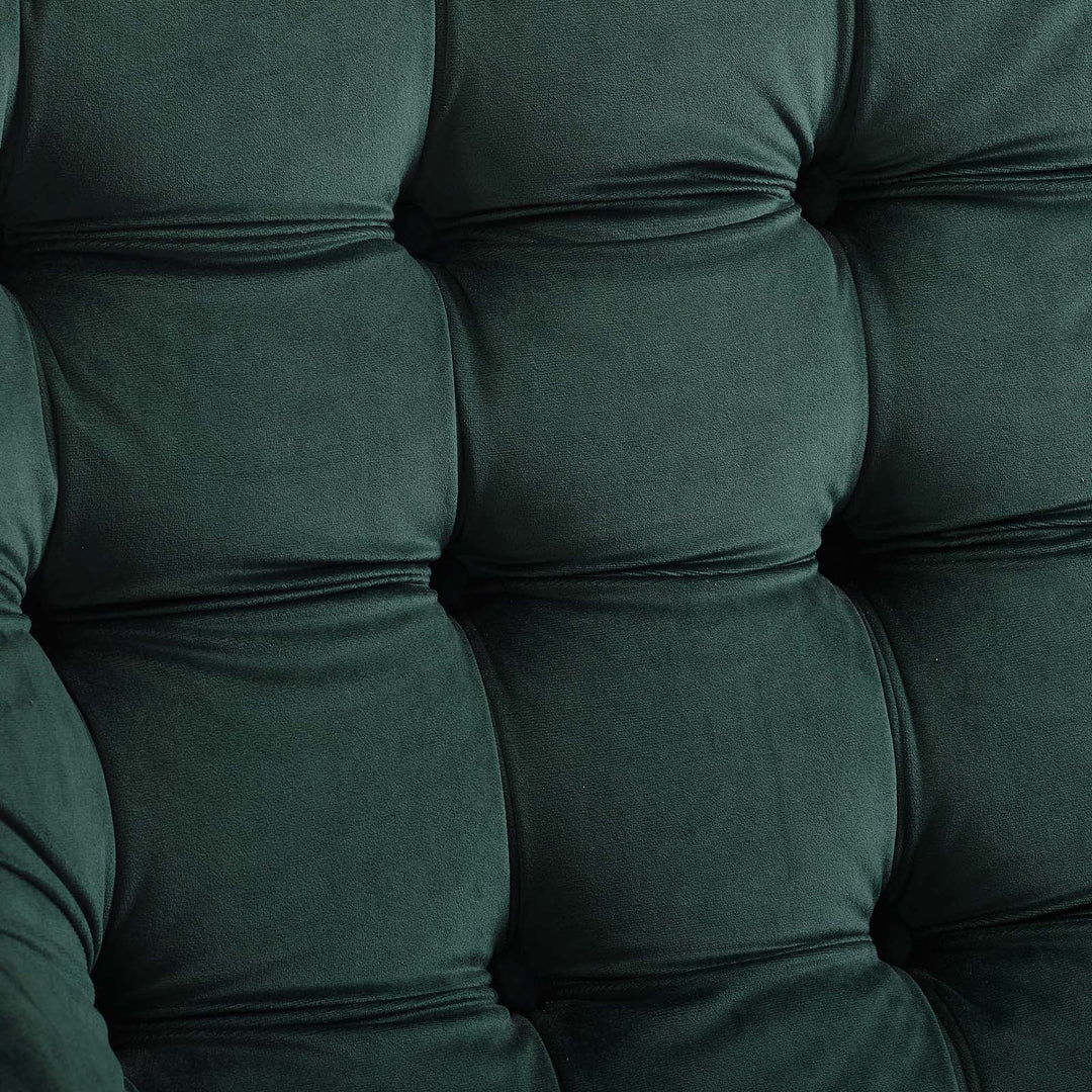 Sutton Velvet Lounge Chair Green