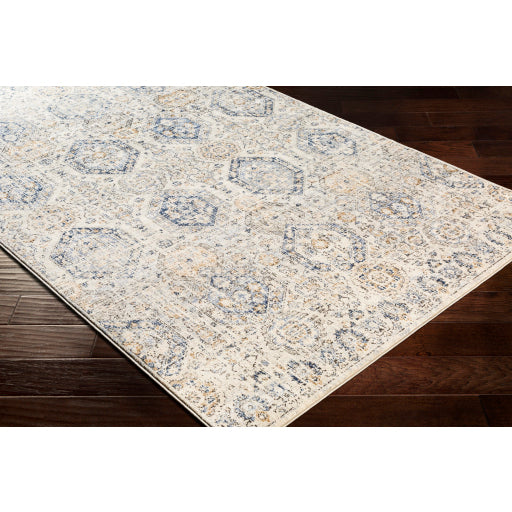 Indigo Iris Machine Woven Rug