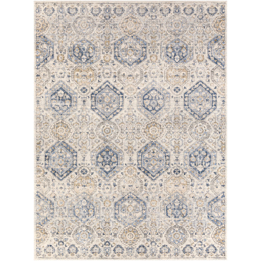 Indigo Iris Machine Woven Rug