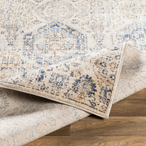 Indigo Iris Machine Woven Rug