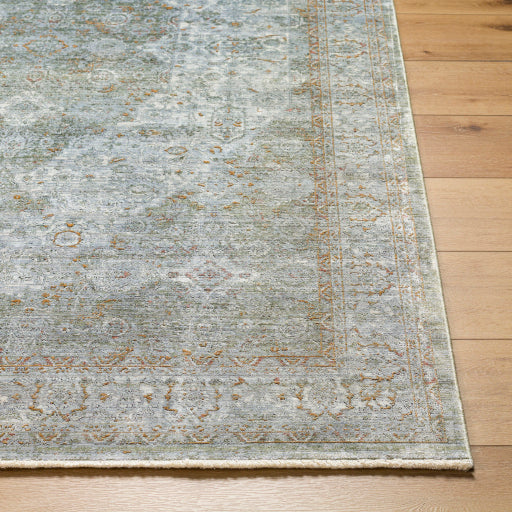 Isfahan Imperial Sapphire Machine Woven Rug