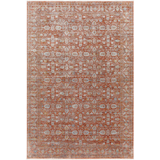 Isfahan Intricate Ivory Machine Woven Carpet